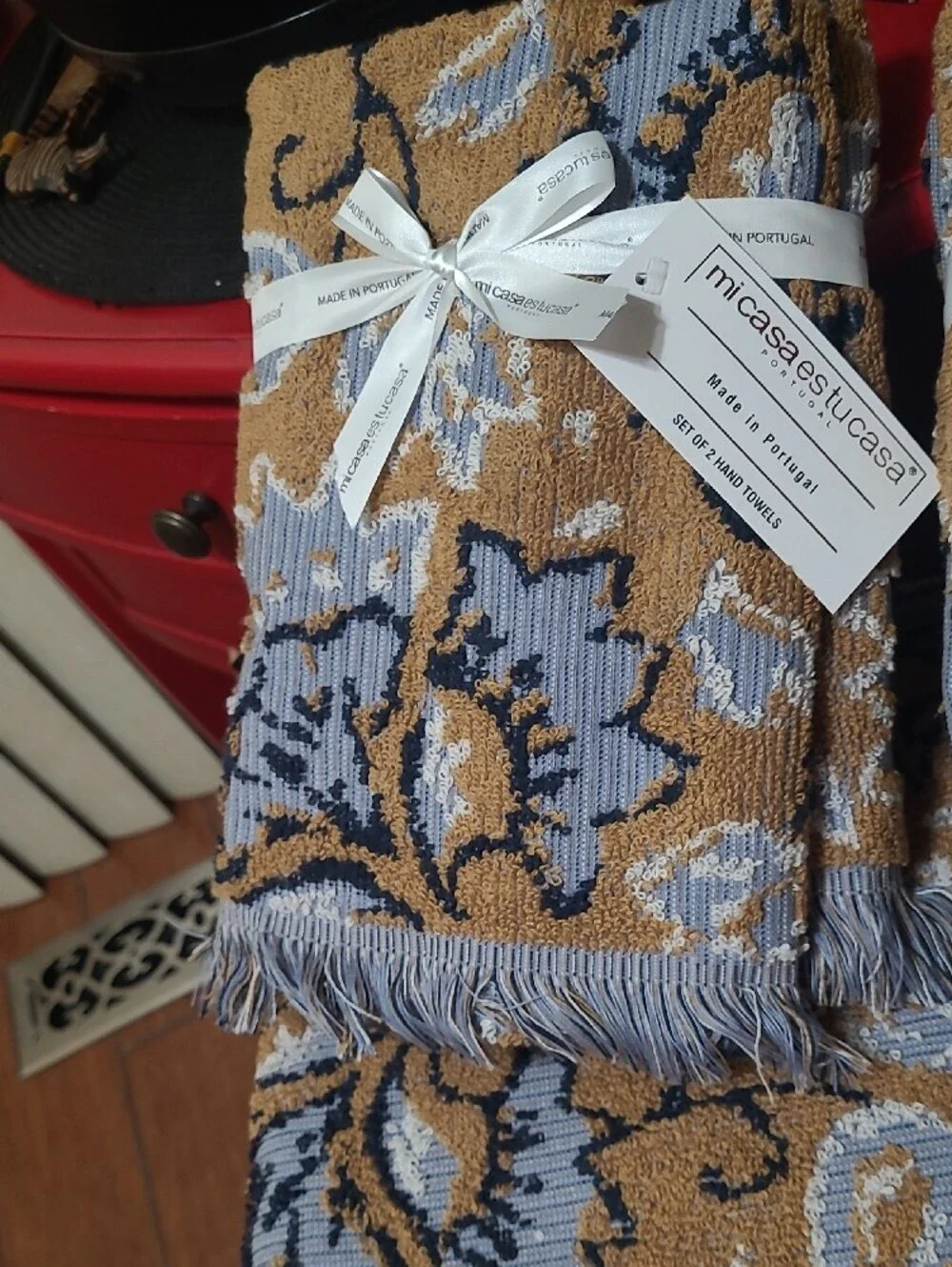 Mi Casas Portugal Jacquard Bath Towel Set